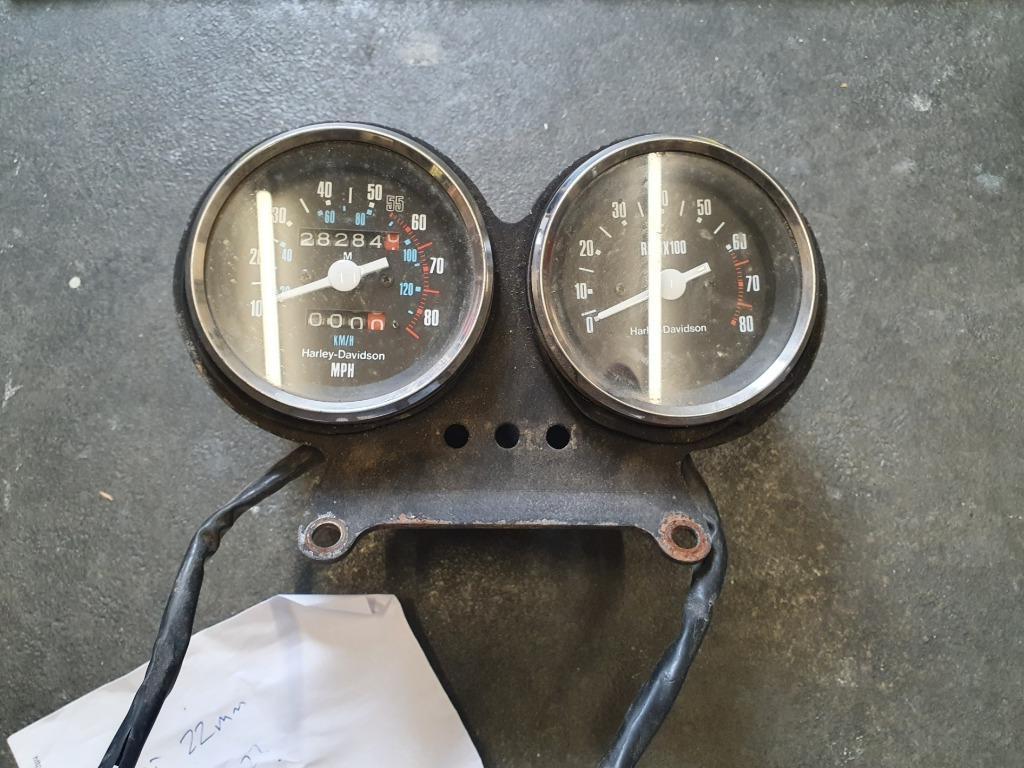 Harley Davidson Iron Head clocks, Motoren, Ophalen of Verzenden, Gebruikt