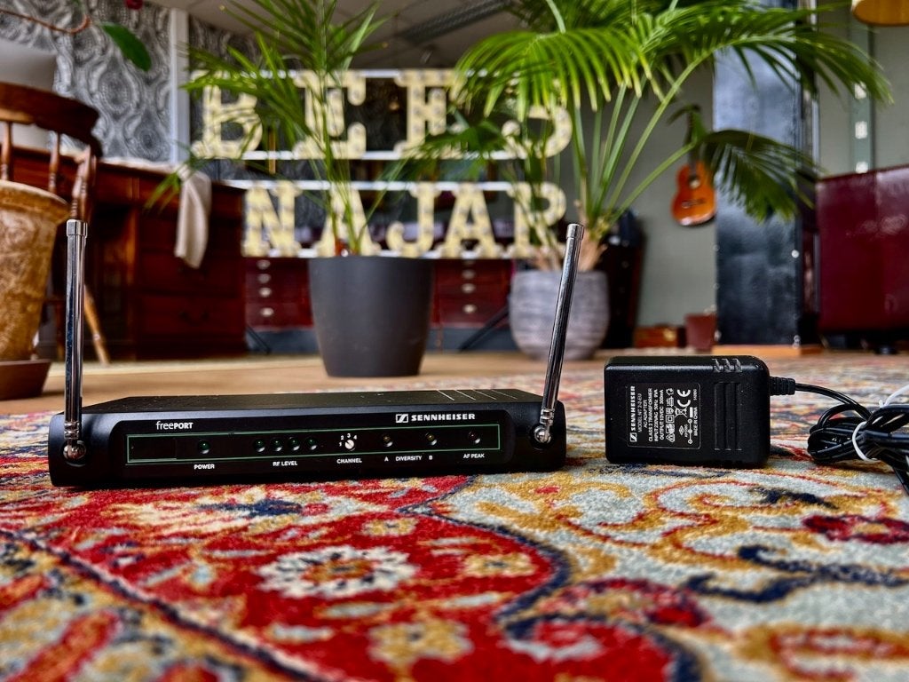 Sennheiser FreePort EM 1 E Diversity Receiver wireless EM1, Gebruikt, Duitsland, Overige typen, Ophalen of Verzenden