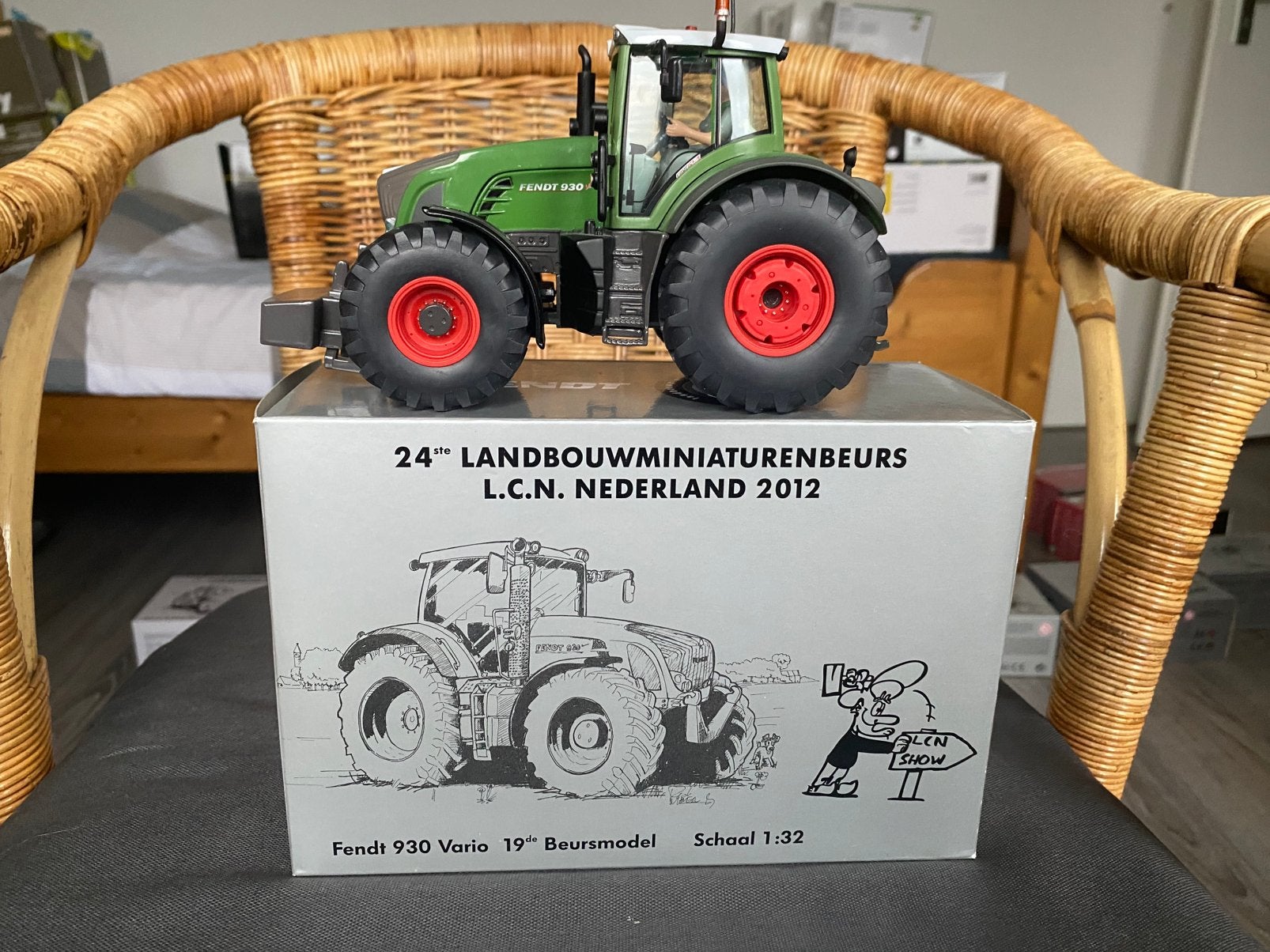 Fendt 930 Vario – LCN Beursmodel 2012 – Schaal 1:32, Ophalen of Verzenden, Zo goed als nieuw, Tractor of Landbouw, Overige merken