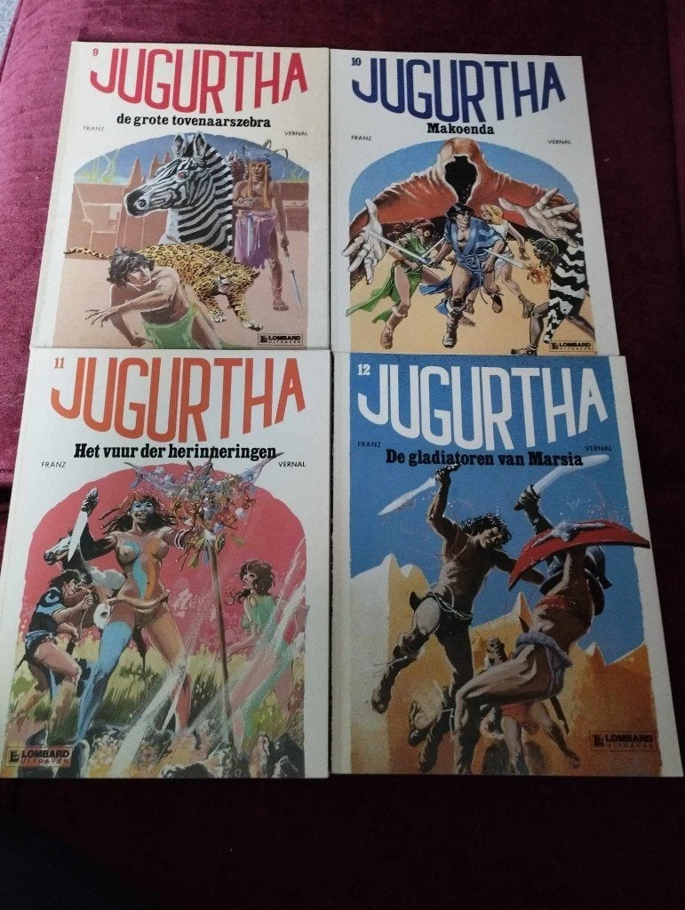 Jugurtha, Meerdere stripboeken, Ophalen, Gelezen, Franz
