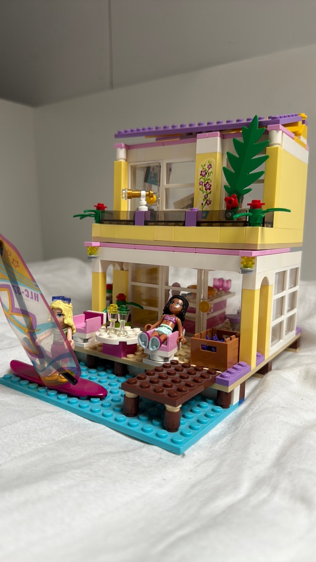 Lego Friends Stephanie’s strandhuis, Lego, Friends, Zo goed als nieuw, Complete set