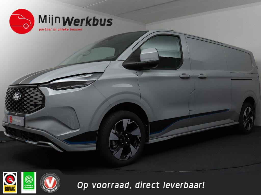 Ford E-Transit Cust. 320 L2H1 Sport | Adaptief Cruise Contro, Automaat, USB, 470 min, 218 pk