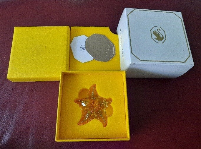 Swarovski idyllia scs zeester, Verzamelen, Swarovski, Ophalen of Verzenden, Figuurtje