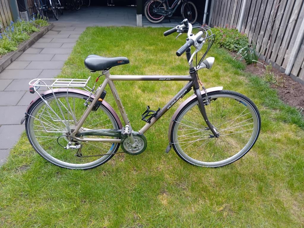 Raleigh herenfiets 28 inch met 21 versnelingen, Ophalen of Verzenden, Gebruikt, Overige merken