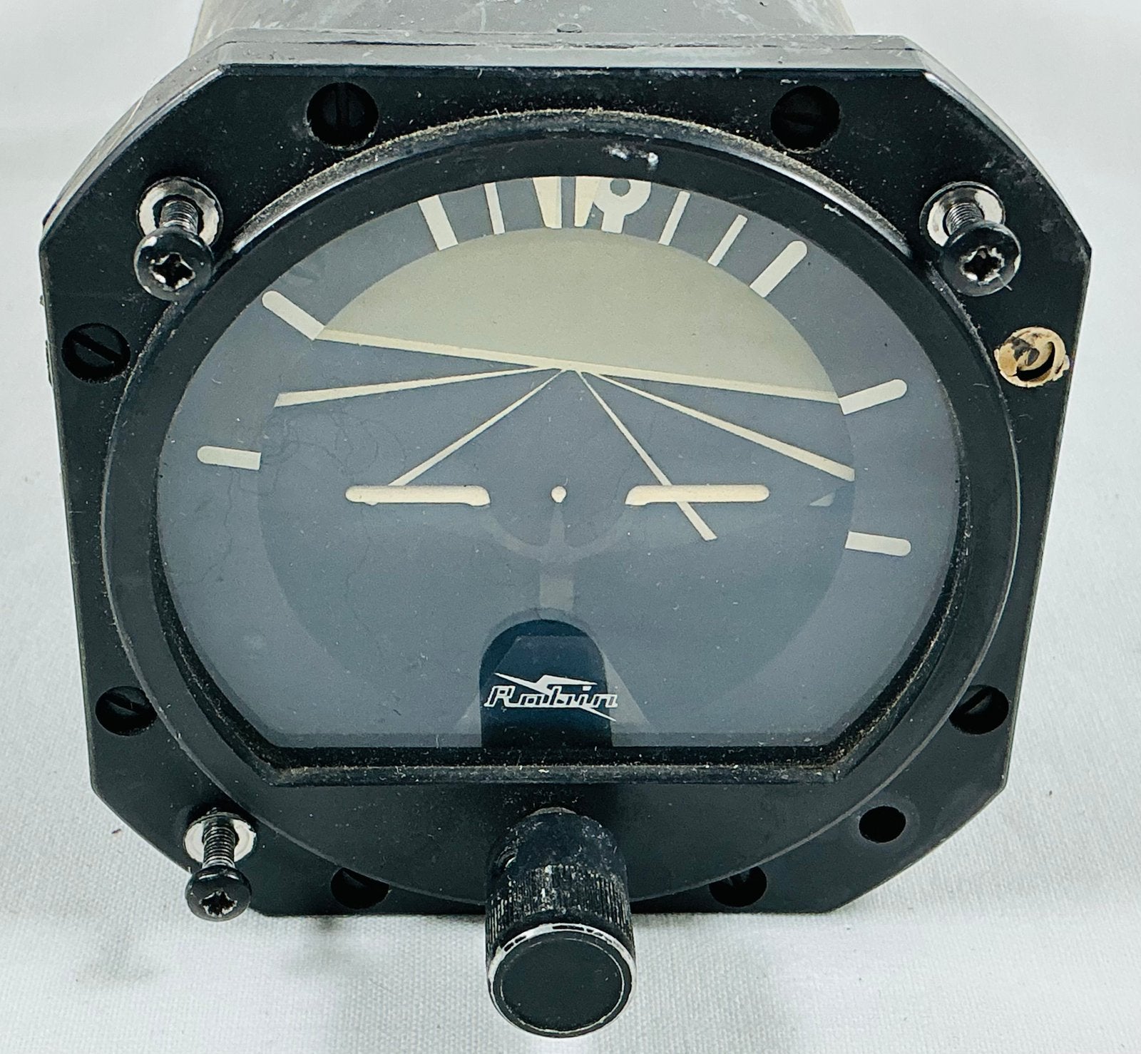 Vintage vliegtuig kunstmatige horizon gyro instrument, Ophalen of Verzenden, Gebruikt, Overige typen