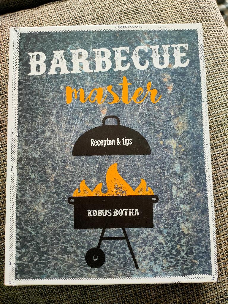 Barbecue Master recepten & tips Kobus Botha, Ophalen of Verzenden, Zo goed als nieuw, Kobus Botha, Overige typen
