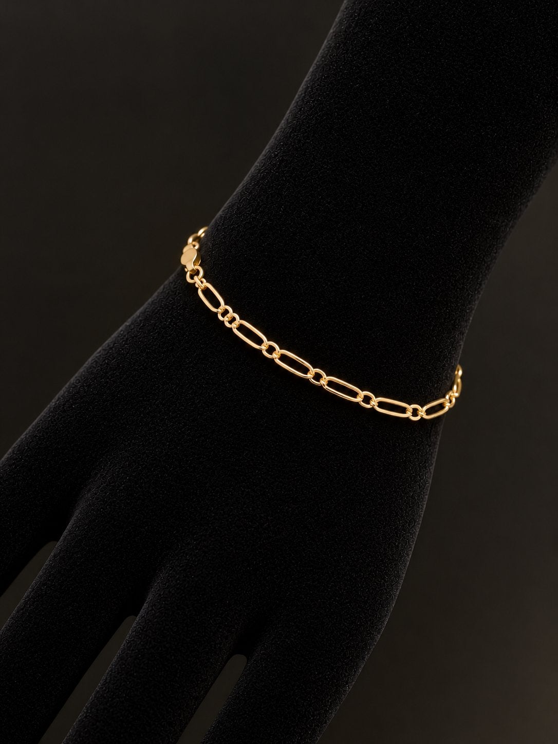 Prachtige 14 karaat gouden armband  gourmet schakel, Ophalen of Verzenden, Zo goed als nieuw, Goud