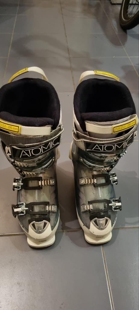 Atomic Hawk Plus dames 25 25,5 wit. Ongeveer maat 38 39, Sport en Fitness, Skiën en Langlaufen, Ophalen, 140 tot 160 cm, Gebruikt