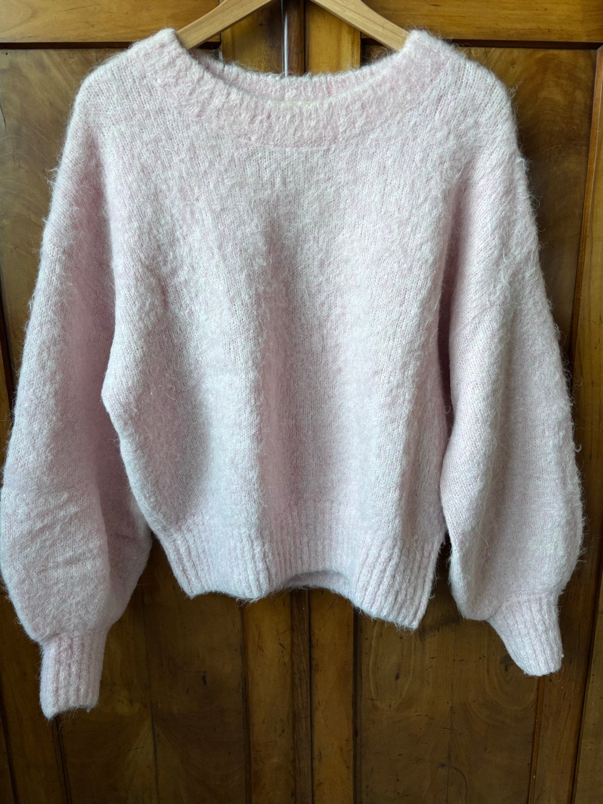 Bellerose roze alpaca trui maat 40 (3), Kleding | Dames, Ophalen of Verzenden, Zo goed als nieuw, Maat 38/40 (M), Roze