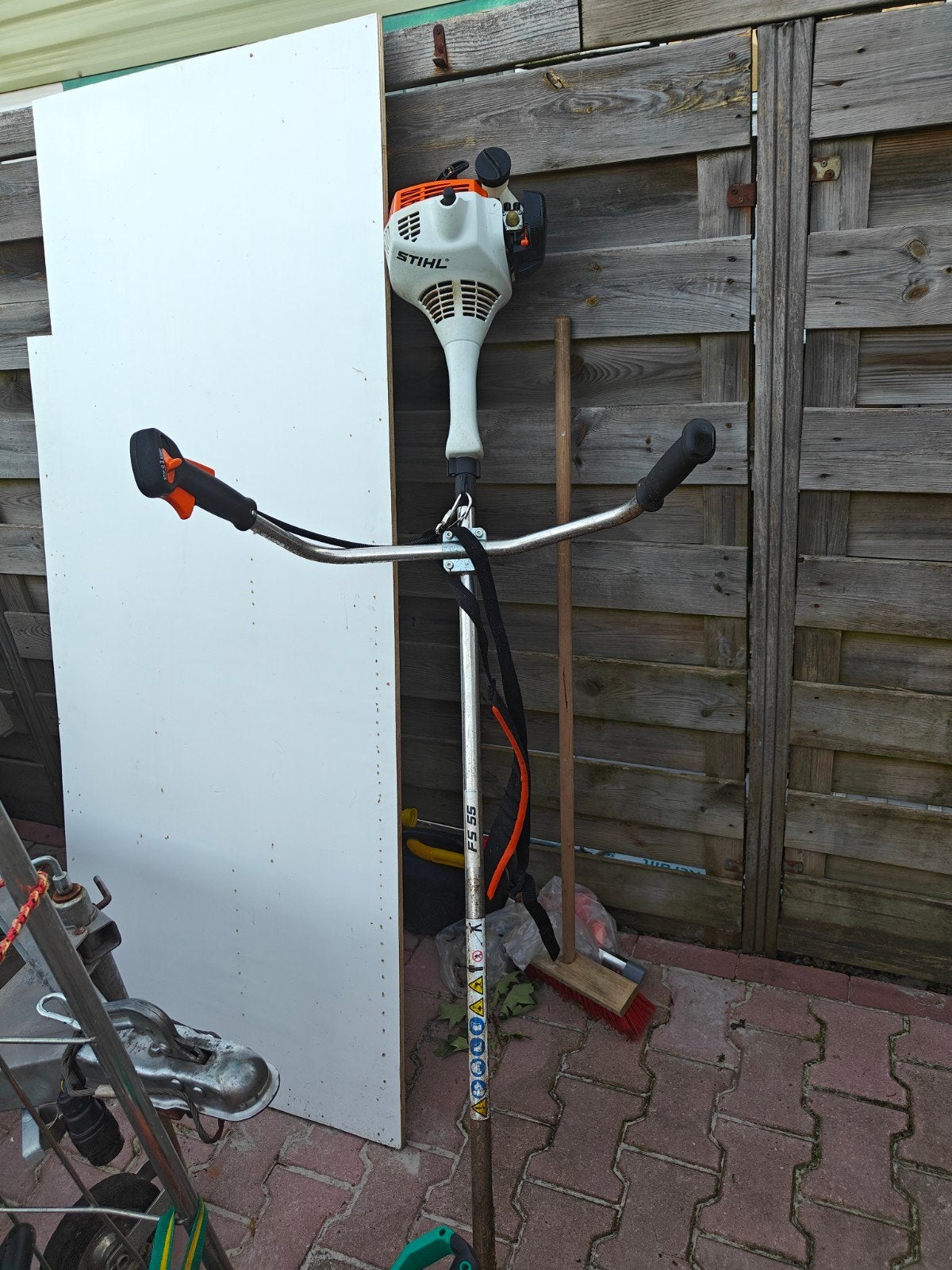Stihl FS55 brandstof bosmaaier, Gebruikt, M, Ophalen of Verzenden, M