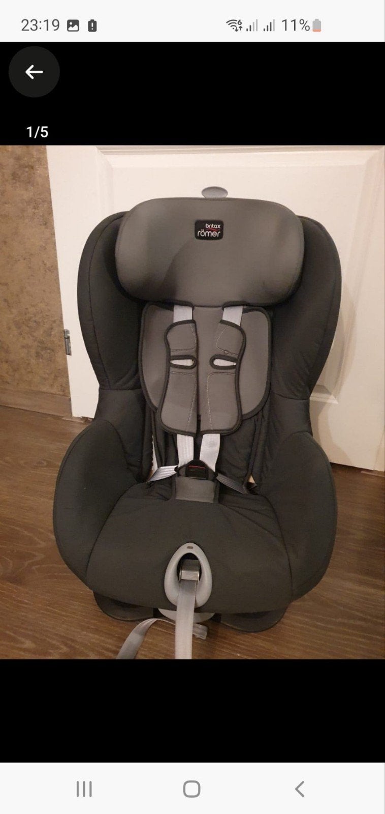 Britax Römer King II LS in hele goede staat!, Ophalen, Romer, 9 t/m 18 kg, Slaapstand