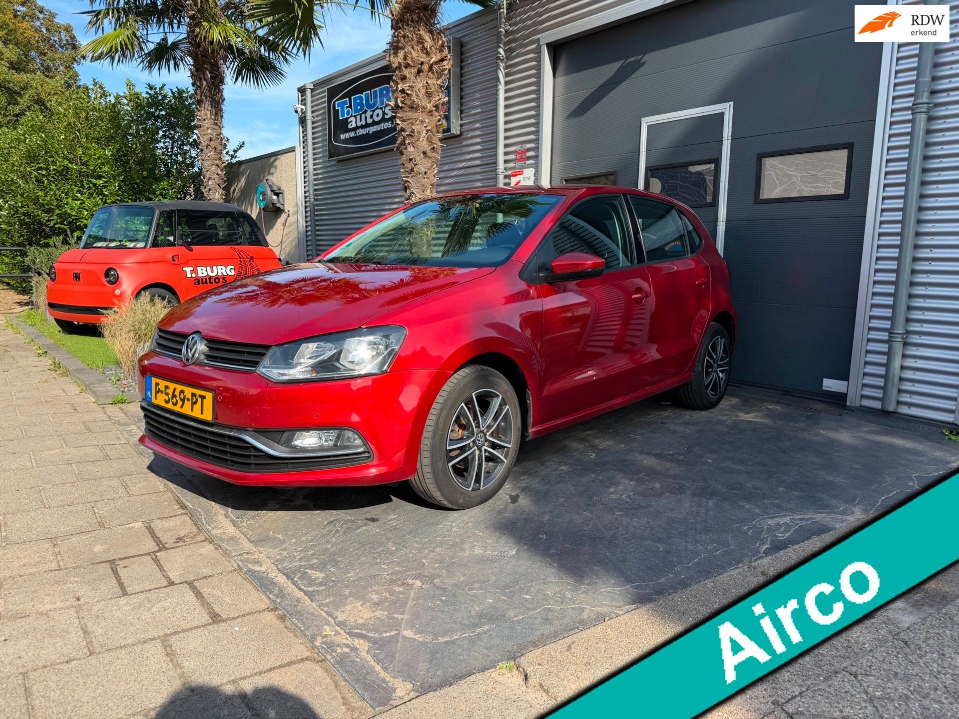 Volkswagen Polo 1.2 TSI Comfortline Business R AIRCO, Auto's, Stof, 4 cilinders, Bedrijf, Handgeschakeld
