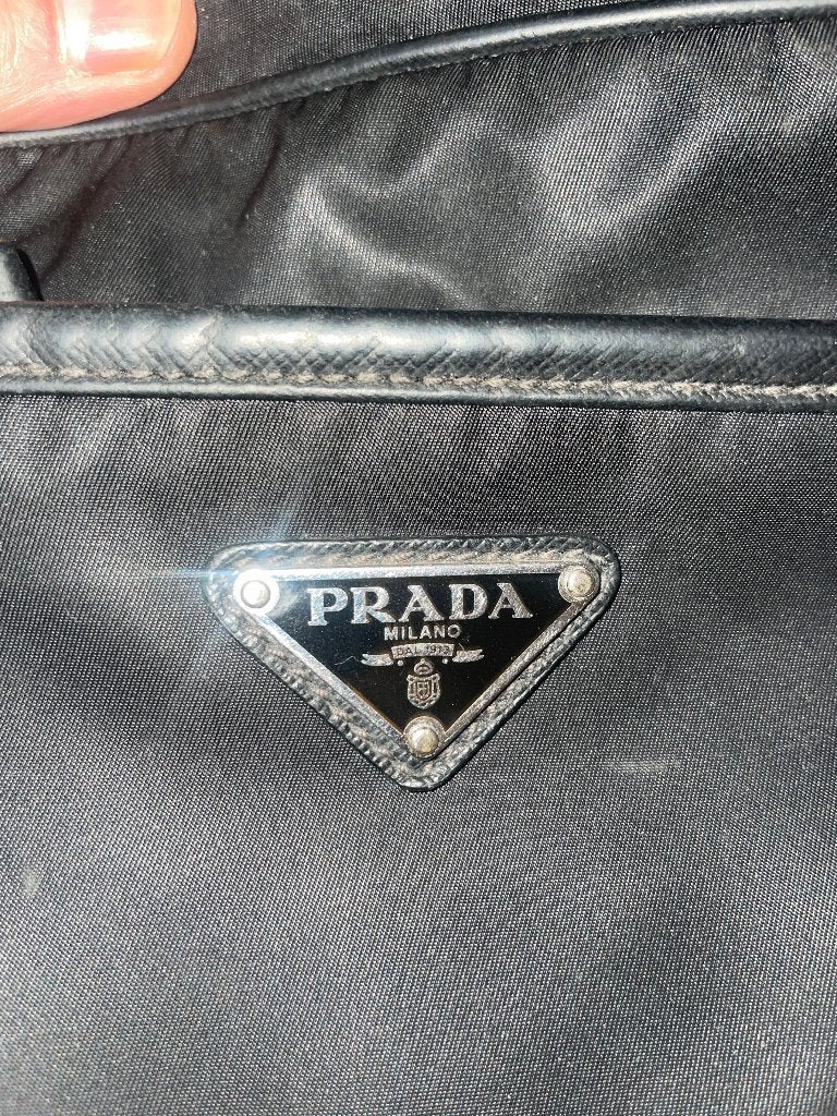 prada tas, Ophalen of Verzenden, Zo goed als nieuw, Zwart