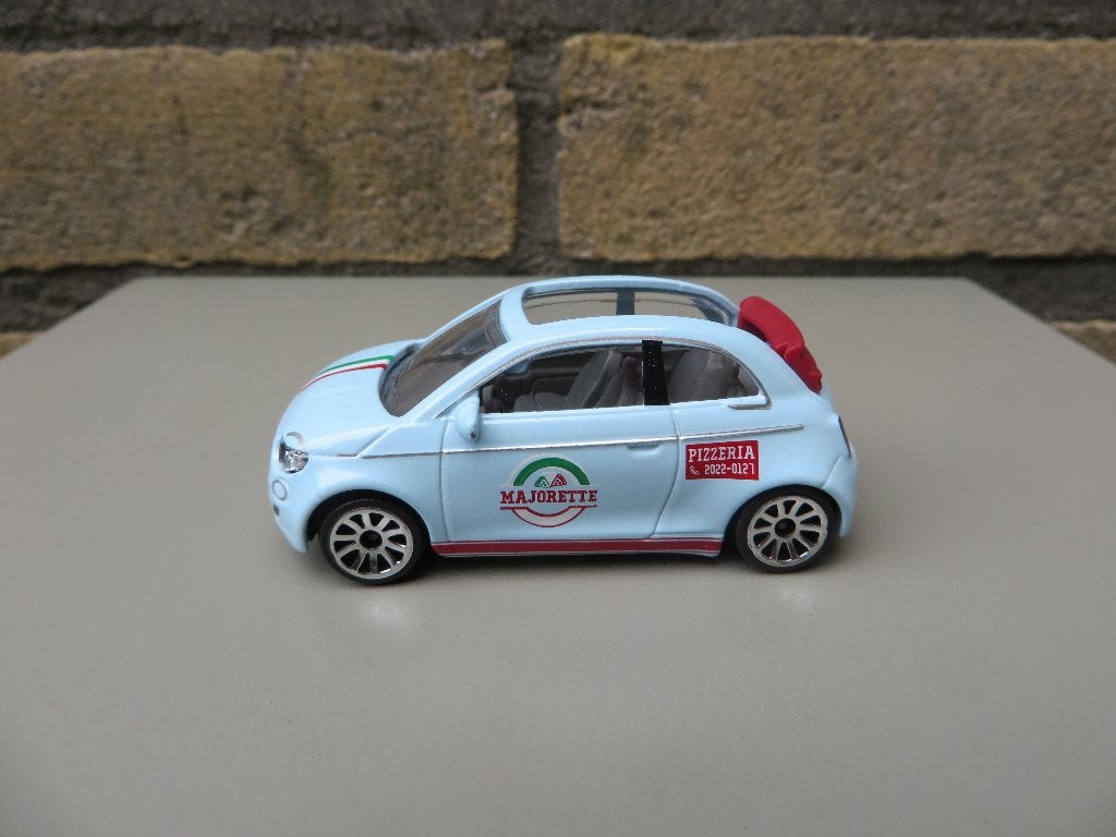 Majorette Fiat 500 Cabriolet, Ophalen of Verzenden, Nieuw, Auto