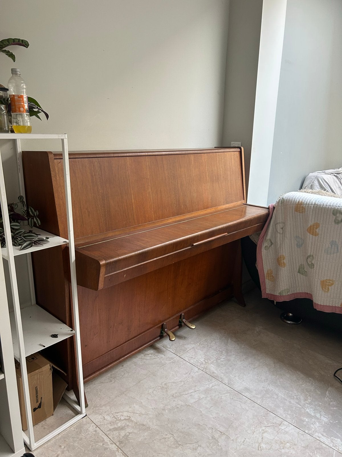 Petrof Piano, Muziek en Instrumenten, Ophalen of Verzenden, Gebruikt, Bruin, Piano