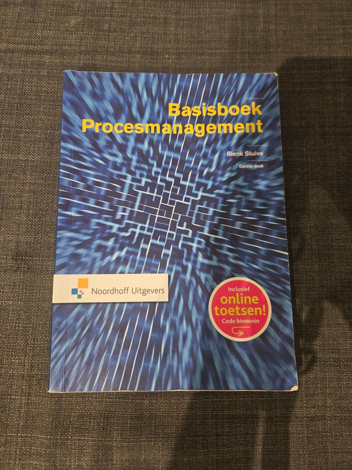 Basisboek Procesmanagement - R. Stuive (Eerste druk), Rienk Stuive, Zo goed als nieuw, Gamma, HBO
