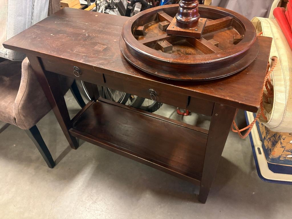 sidetable, Gebruikt, 50 tot 100 cm, Ophalen of Verzenden, 25 tot 50 cm