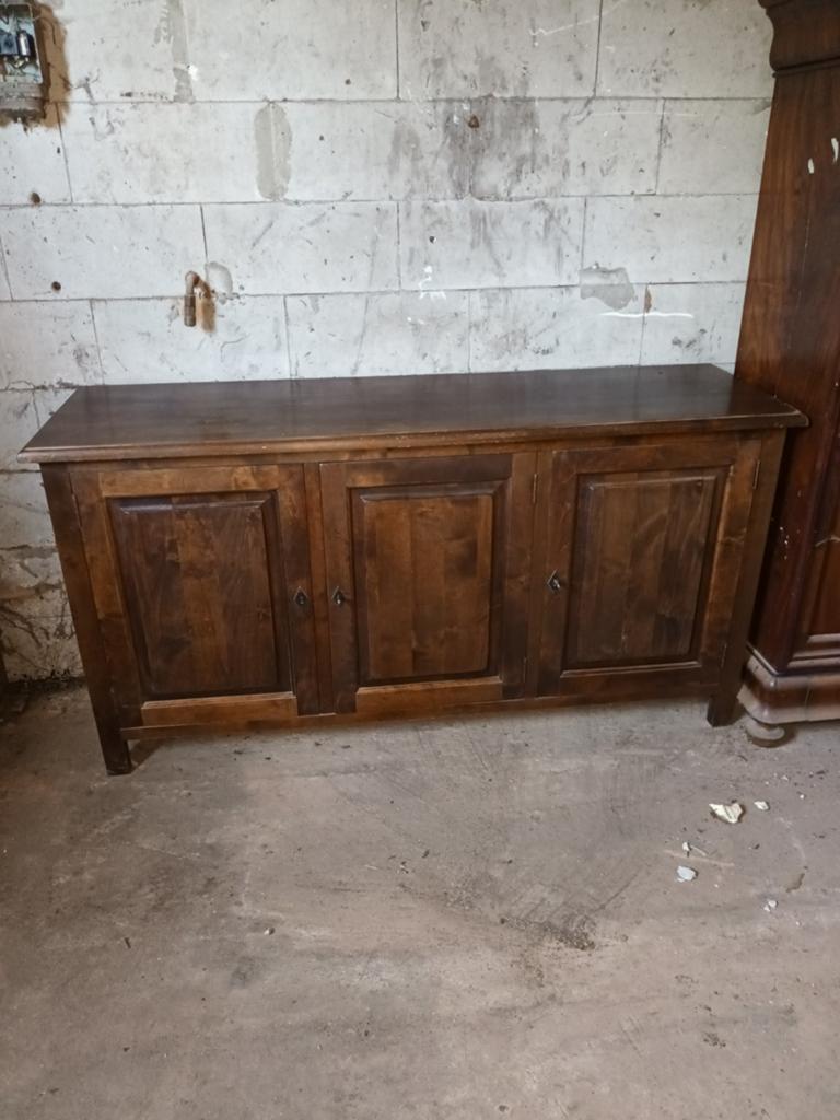 Koloniaal dressoir met 3 deuren en 2 sleutels, Antiek en Kunst, Ophalen