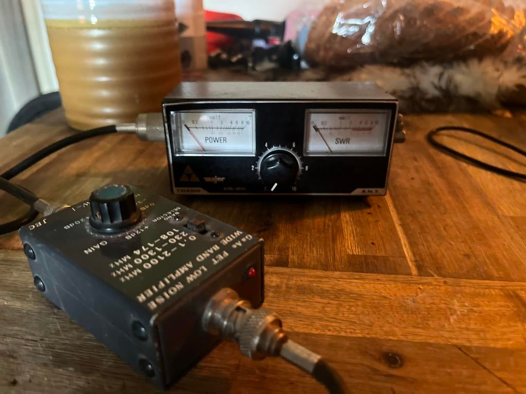 JBC GW-1 GaAs FET Low Noise Wide Band Amplifier, Ophalen of Verzenden, Gebruikt, Ontvanger
