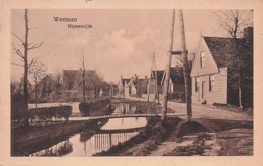 703-398-029 Westzaan Nieuwezijde, Verzamelen, Verzenden, Voor 1920, Noord-Holland