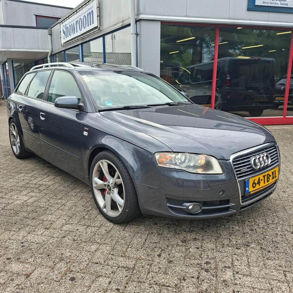 Audi A4 Avant 2.0 TFSI quattro Pro Line automaat, Auto's, Audi, Stof, Gebruikt, Zwart, 4 cilinders