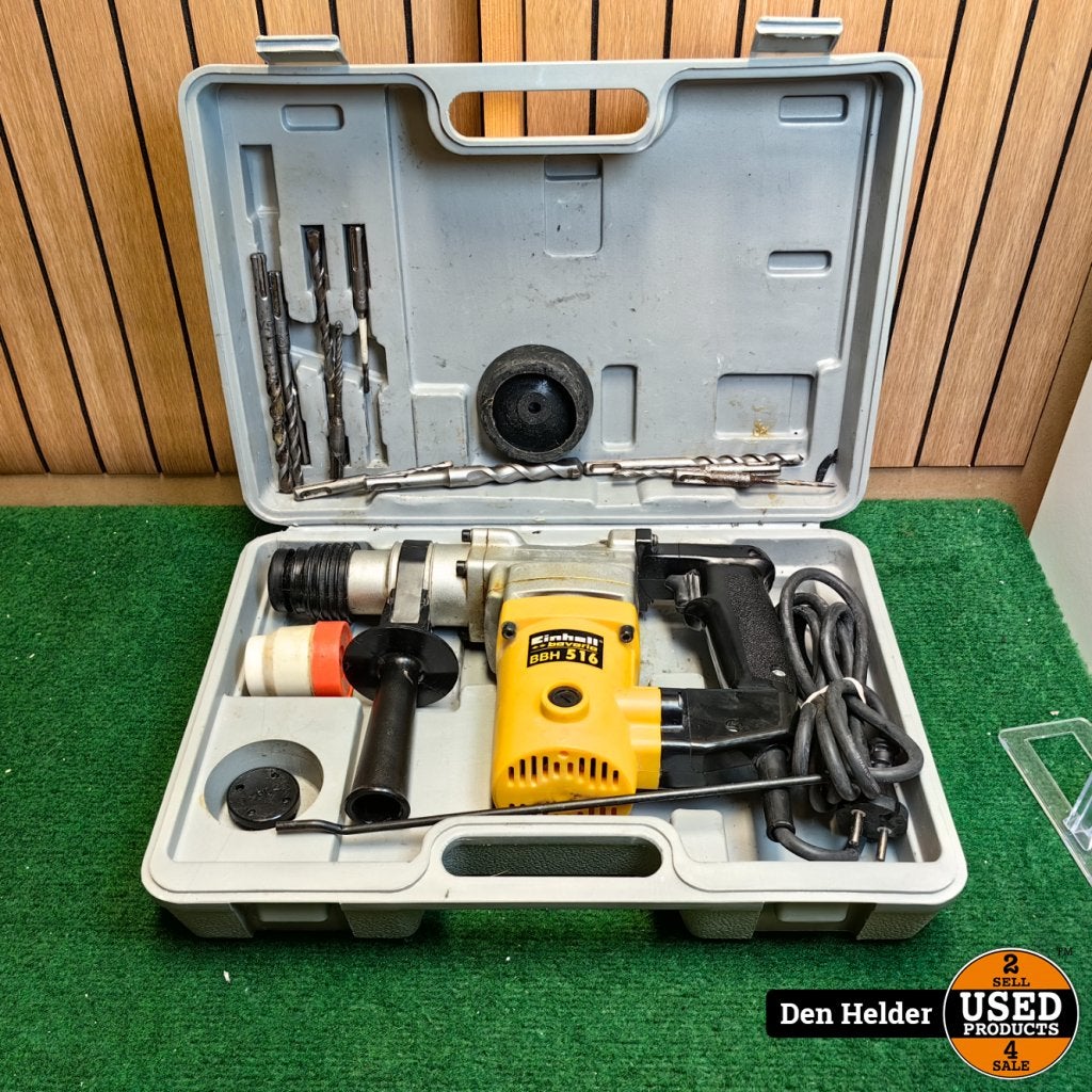 Einhell BBH 516 Klopboor machine - In Nette Staat, Einhell, Gebruikt, Support@einhell.com, Einhell Germany AG, Wiesenweg 22, 
94405 Landau an der Isar
Germany