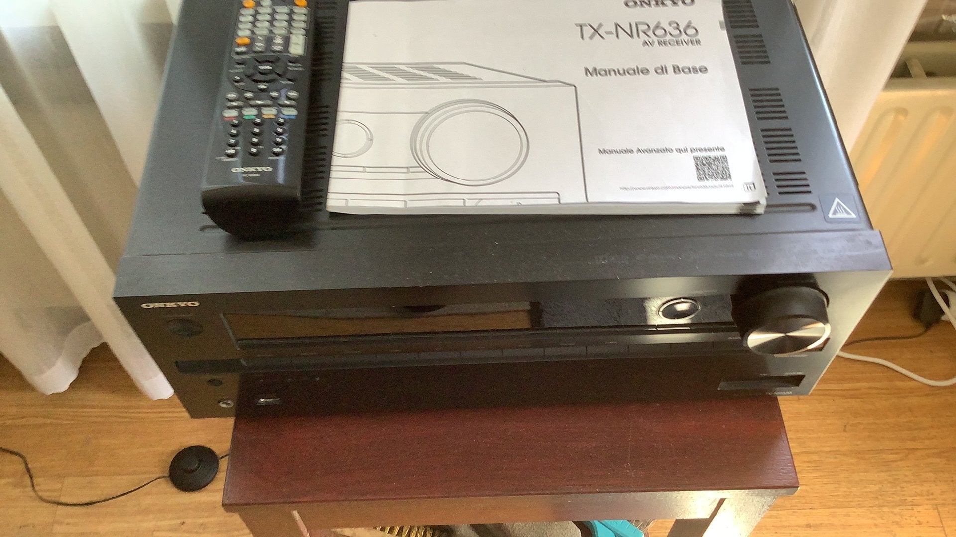 Onkyo TX-NR636, Ophalen, Zo goed als nieuw, 120 watt of meer, Onkyo
