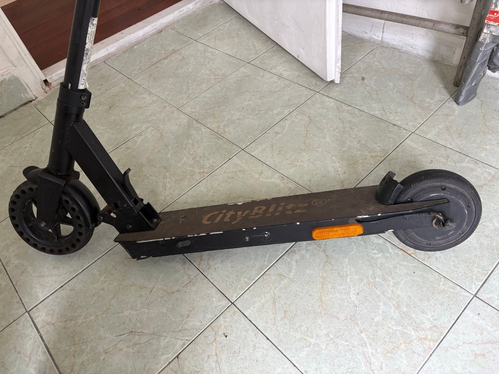 CityBlitz Elektrische Step – Defect – Zonder oplader, Fietsen en Brommers, Steps, Gebruikt, Elektrische step (E-scooter), Ophalen