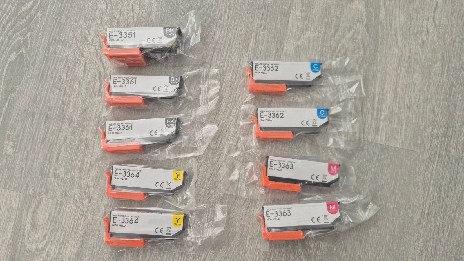Inktcartridges EPSON 33XL, Ophalen of Verzenden, Nieuw, Cartridge, Epson (compatibel)