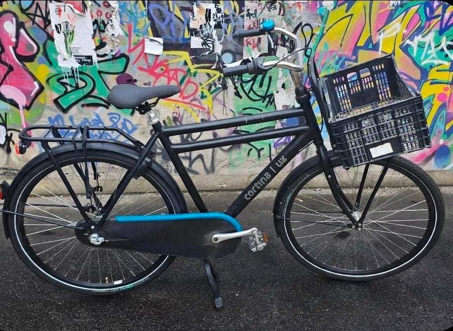 Nette heren Cortina met 3 Versnellingen. Frame 57cm, Terugtraprem, Versnellingen, Zo goed als nieuw, 57 tot 61 cm