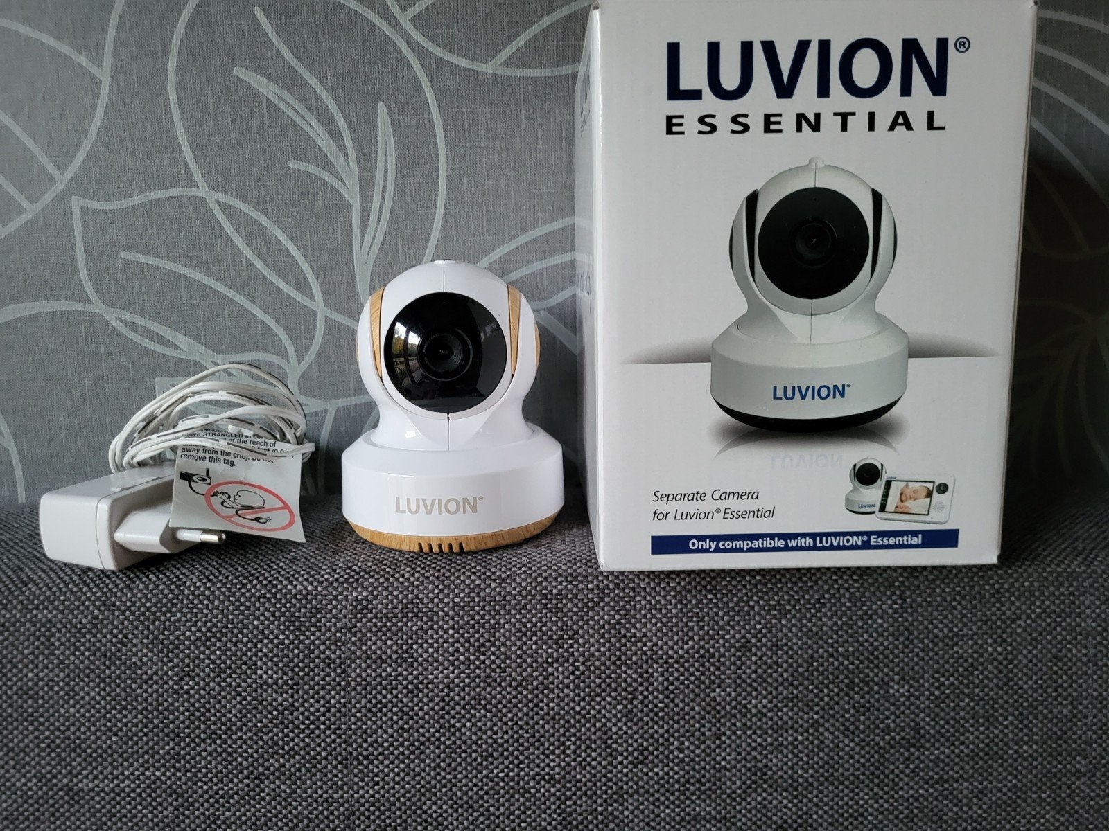 zgan Luvion Essential Camera, Kinderen en Baby's, Babyfoons, Ophalen of Verzenden, Zo goed als nieuw, 250 meter of meer, Camera