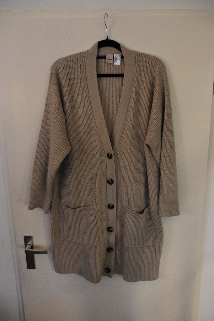 mooi nieuw lang beige vest maat 50, Kleding | Dames, Beige, Trui of Vest, Nieuw, Ophalen of Verzenden
