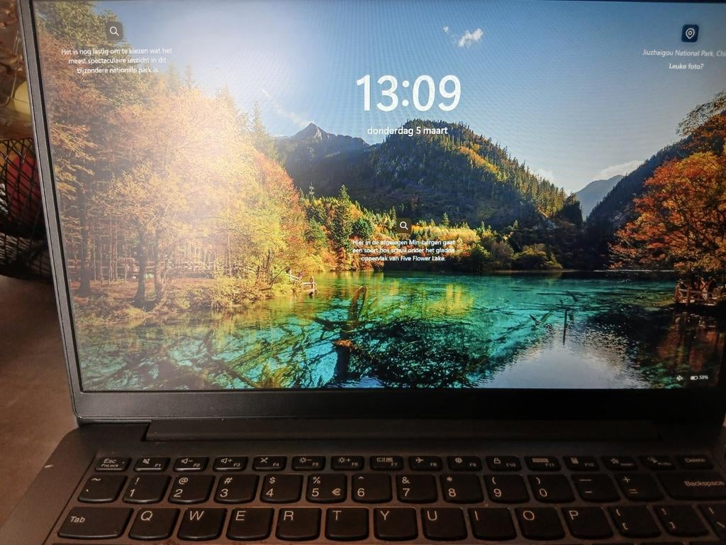 Lenovo, Computers en Software, Windows Laptops, Lenovo Ideapad, 8 GB, Zo goed als nieuw, AMD Ryzen 7 5700Uwith RadeonGraphics ( x86_64 )
