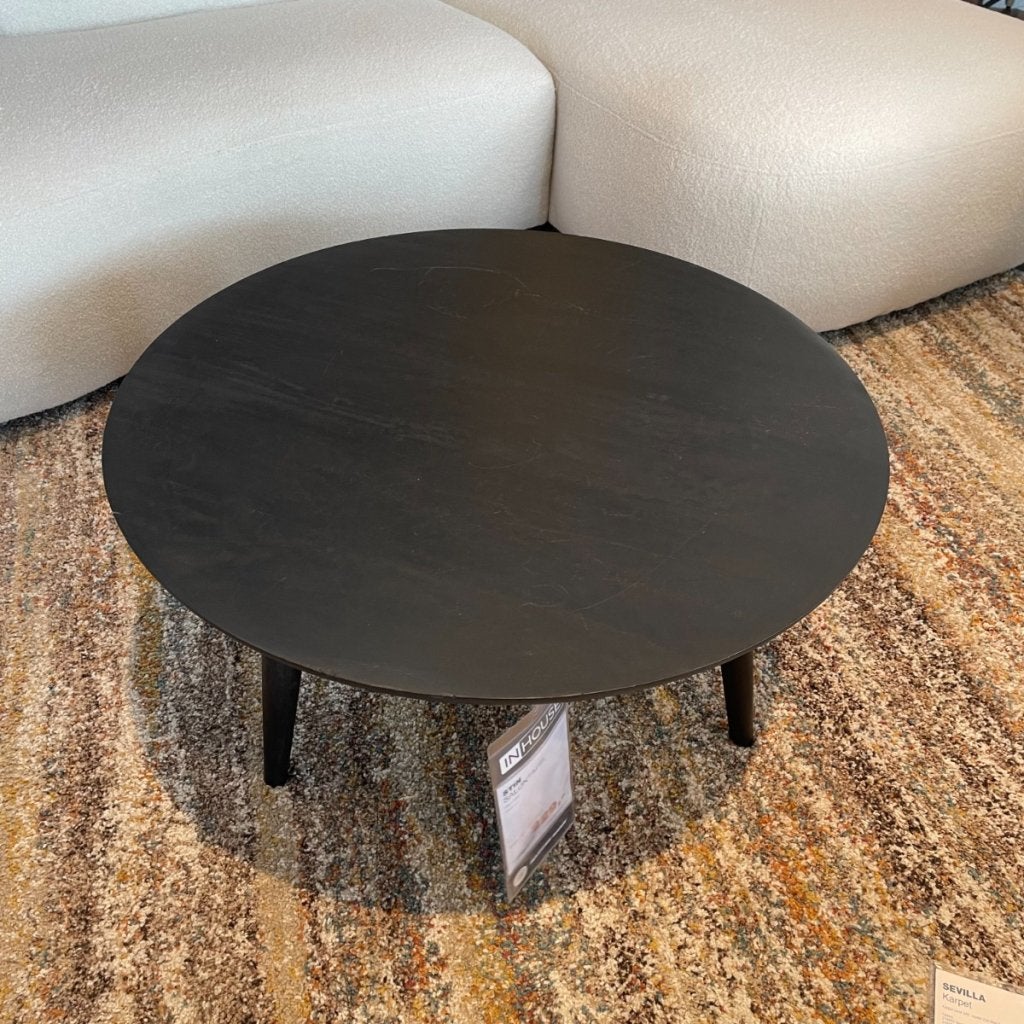 Salontafel Stin - zwart 80ø - IN.HOUSE, Niet ingevuld, Niet ingevuld, Niet ingevuld