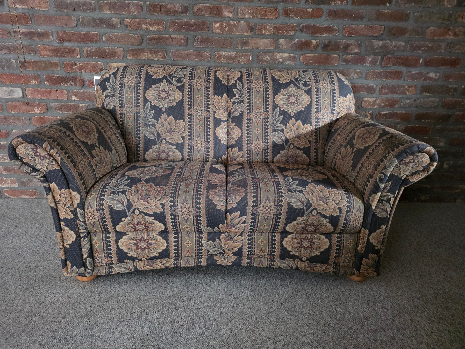 Gobelin 2 zits bank, Ophalen, Gebruikt, Tweepersoons, 75 tot 100 cm