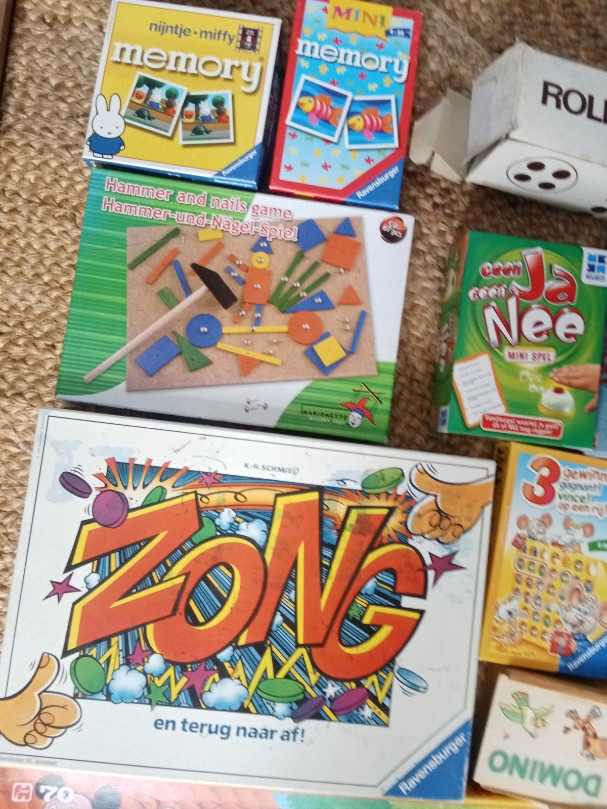 Diverse spelletjes en een puzzel, Ophalen, Gebruikt, Jongen of Meisje