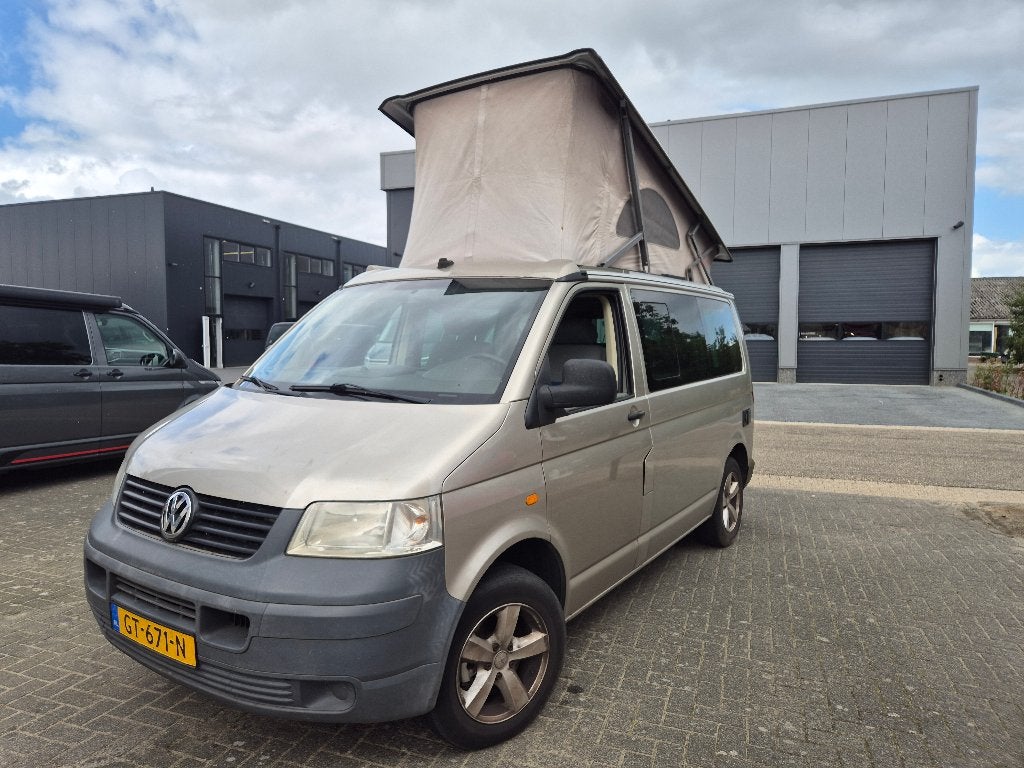 Vw T5 California 2.5 TDI hefdak camper, Buscamper of Camperbus, Airbags, Volkswagen, 7 tot 12 maanden geleden