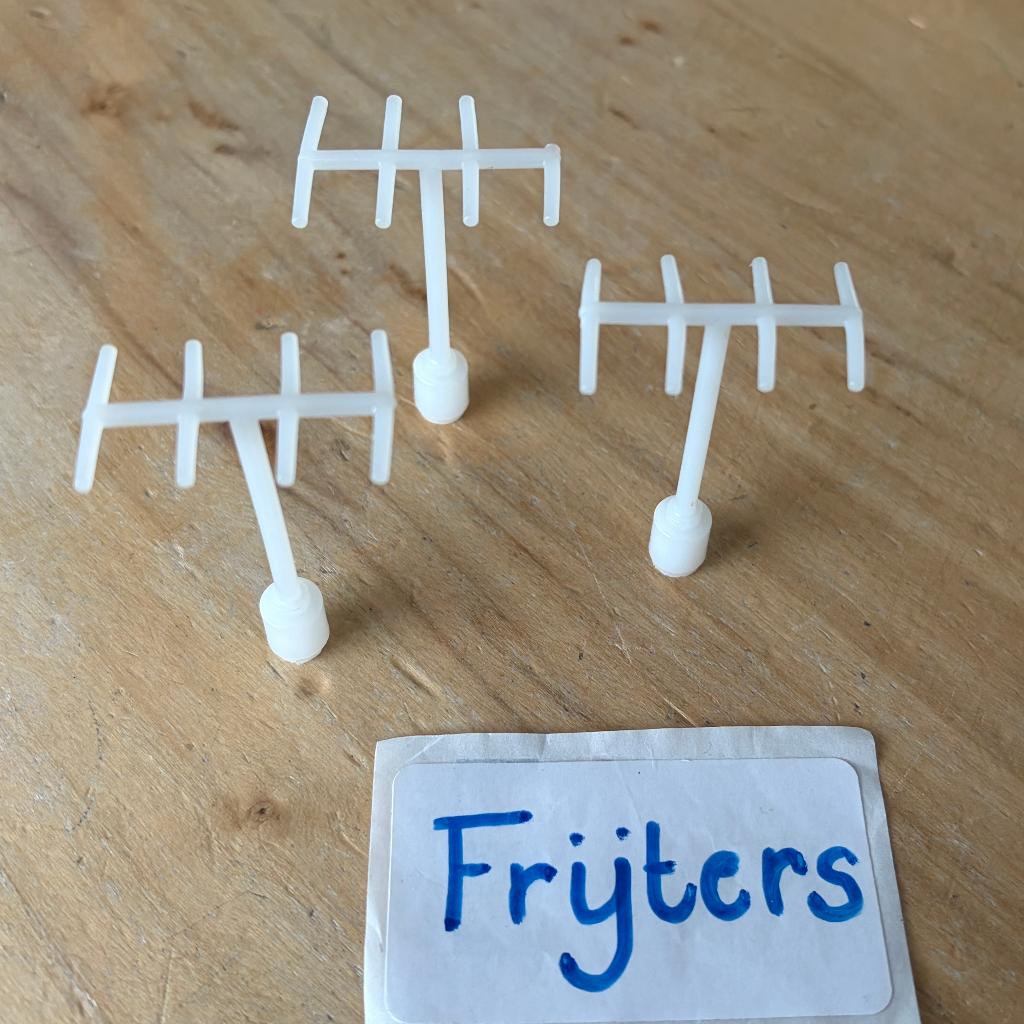 LEGO Vintage Antenna with Side Spokes (3144), Ophalen of Verzenden, Gebruikt, Lego