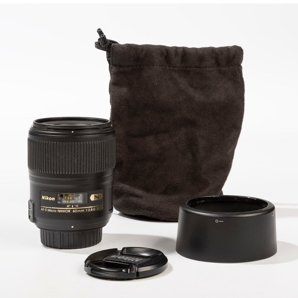 Nikon -60 mm Micro lens, Audio, Tv en Foto, Fotografie | Lenzen en Objectieven, Ophalen, Zo goed als nieuw, Macrolens