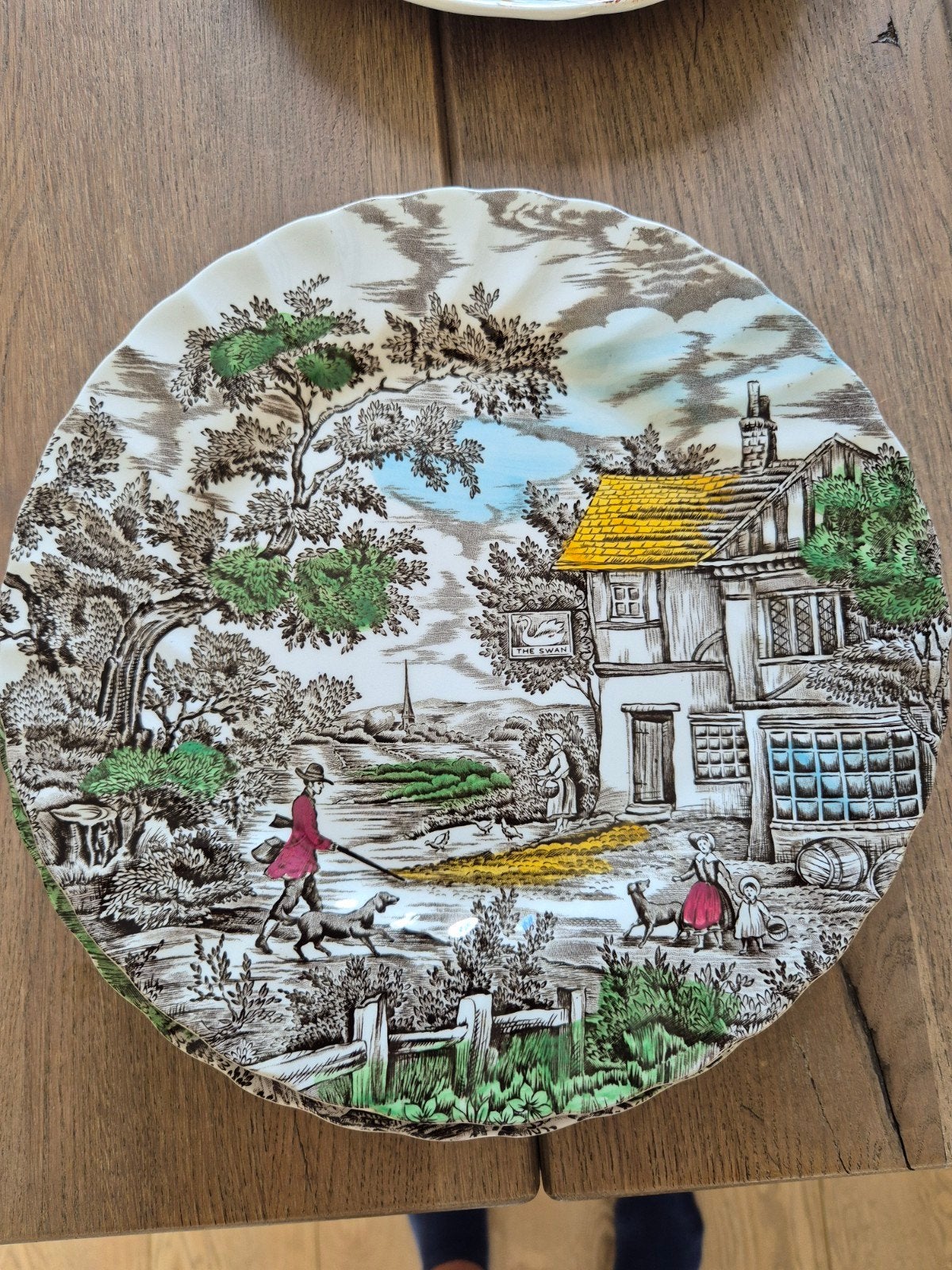 Vintage Spode Copeland 'Spode's Byron' servies - 11 stuks, Ophalen