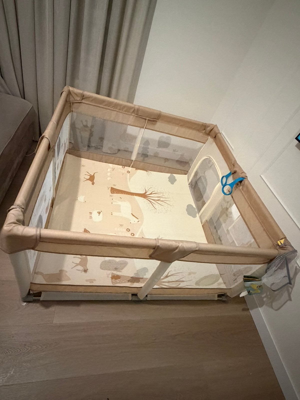 Baby grondbox playpen, Kinderen en Baby's, Boxen, Ophalen of Verzenden, Zo goed als nieuw