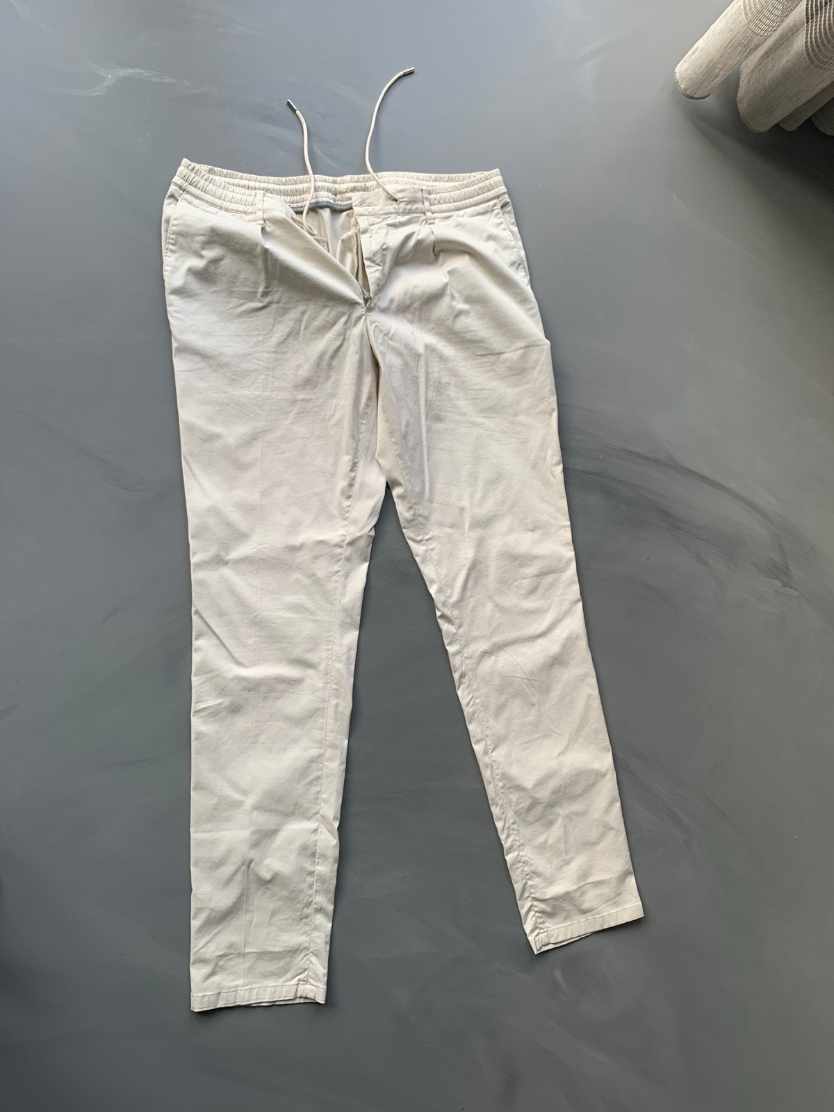 Profuomo Chino Broek - Maat 54, Ophalen of Verzenden, Zo goed als nieuw, Maat 52/54 (L), Beige