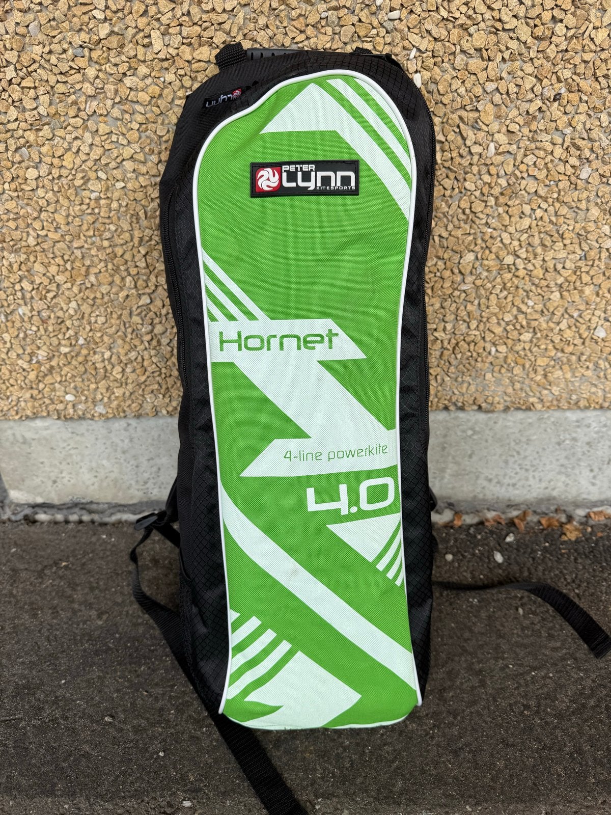Peter Lynn Hornet 4.0 4-line powerkite, Gebruikt, Geen board, Ophalen of Verzenden, Kite