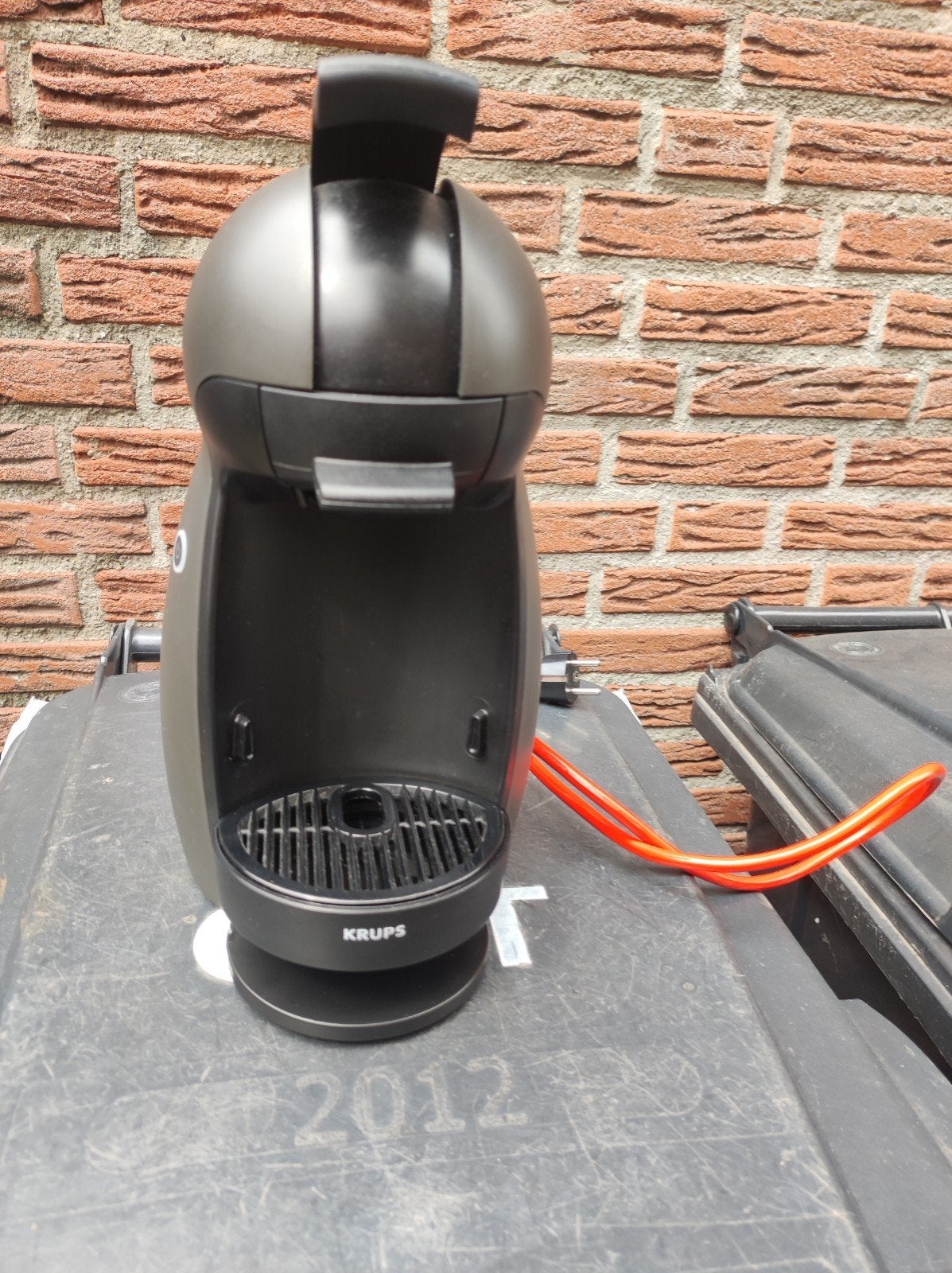 Krups Nescafé Dolce Gusto KP 100 - Antraciet, Ophalen, Koffiemachine, Zo goed als nieuw, 1 kopje