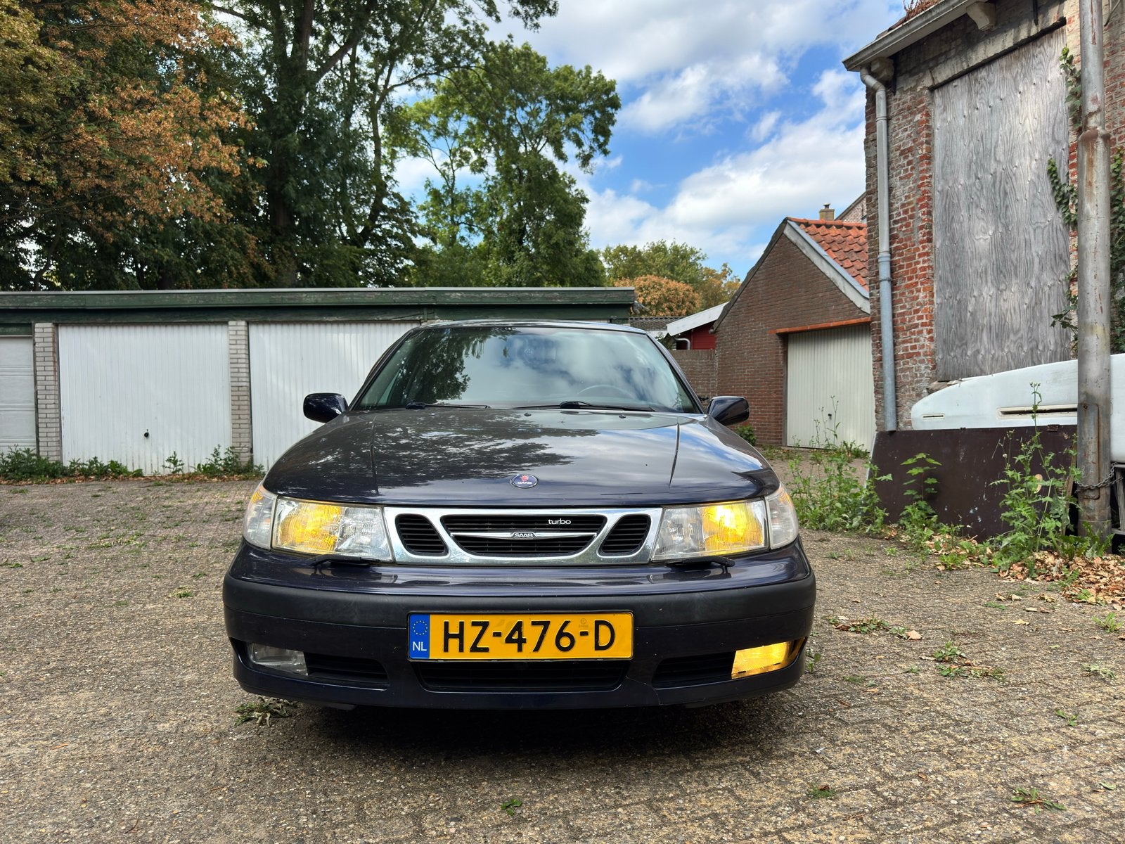 Saab 9-5 2.0 T 2000 Blauw, Voorwielaandrijving, 1800 kg, Zwart, 4 cilinders