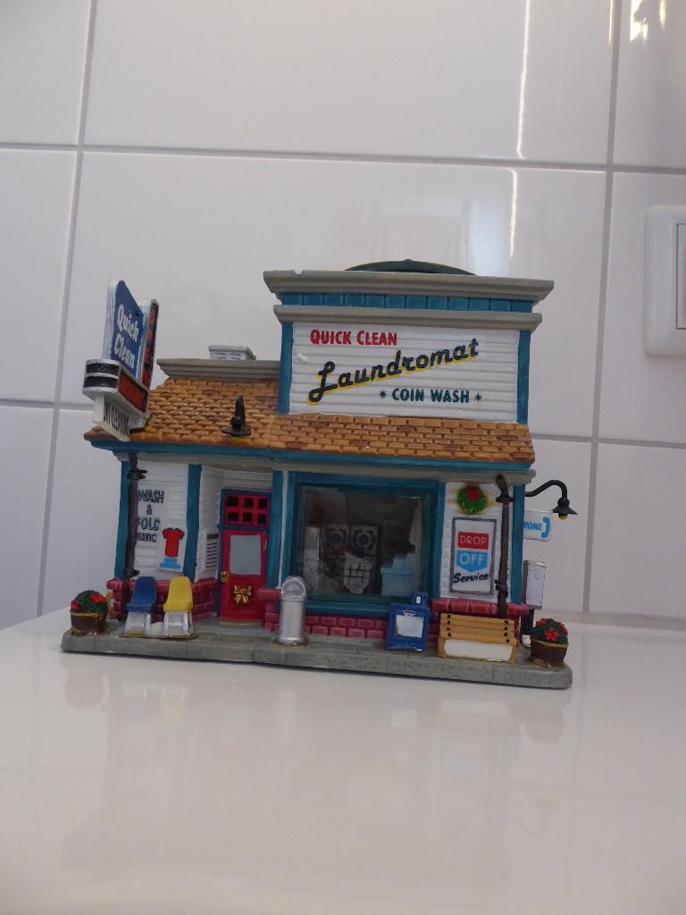 Lemax Item - Quick clean laundramet - Ik ruim op, Ophalen of Verzenden, Zo goed als nieuw
