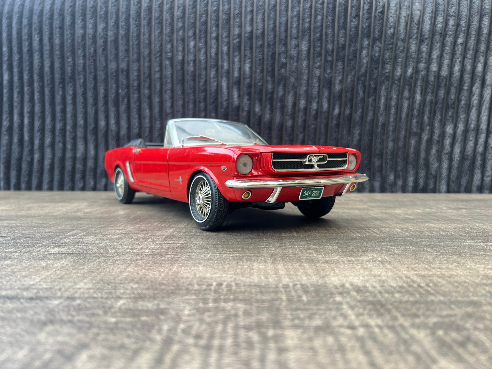 Ford mustang ERTL 1964 1:12, Ophalen of Verzenden, Gebruikt, 1:9 t/m 1:12, Auto