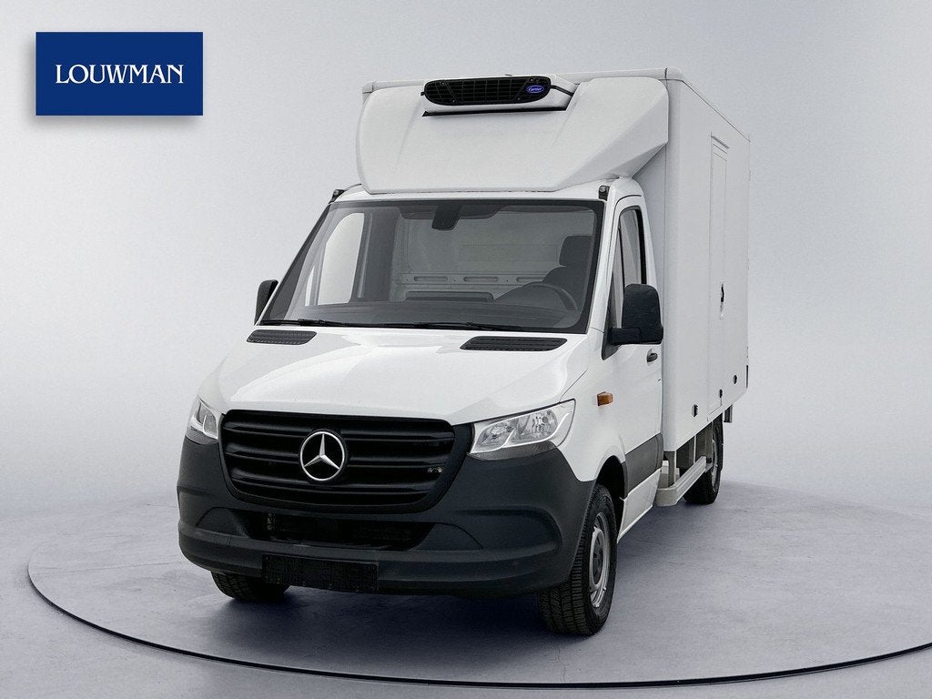 Mercedes-Benz Sprinter 315 1.9 CDI L2 RWD Koelwagen Navigati, Auto's, Bestelauto's, Gebruikt, Zwart, 4 cilinders, 150 pk
