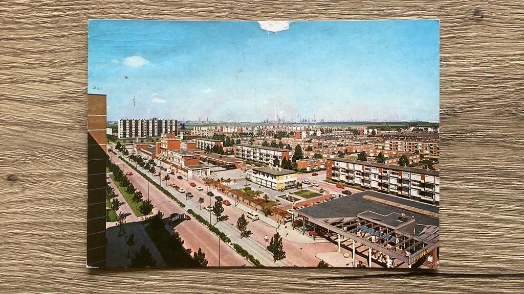 ansichtkaart Spijkenisse, Verzamelen, Ophalen of Verzenden, Gelopen