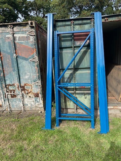 lage pallet stelling met legborden 230 hoog, Huis en Inrichting, Ophalen, Gebruikt